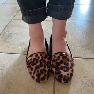Aldo Leopard print loafer flats. Sz. 8